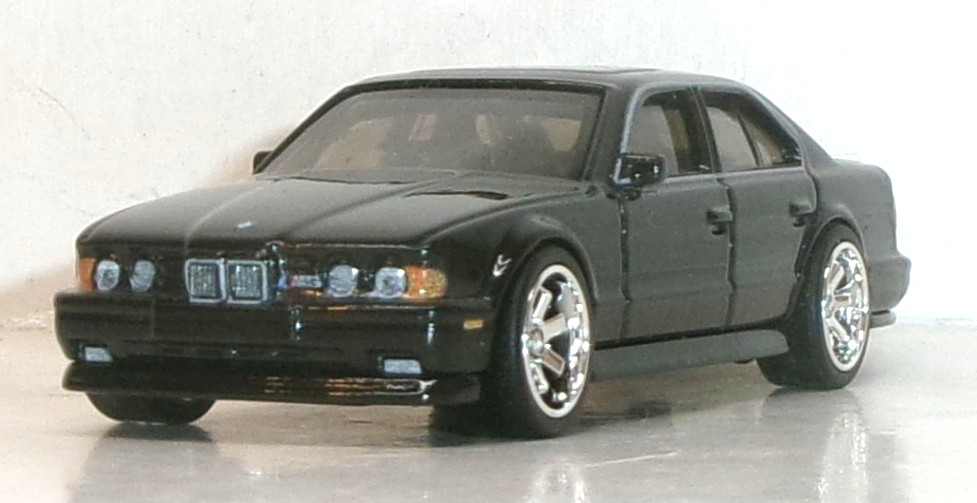 LOOSE 2023 HOT WHEELS PREMIUM 1:64 BLACK ’91 BMW M5 E34 WHEEL SWAP REAL RIDERS