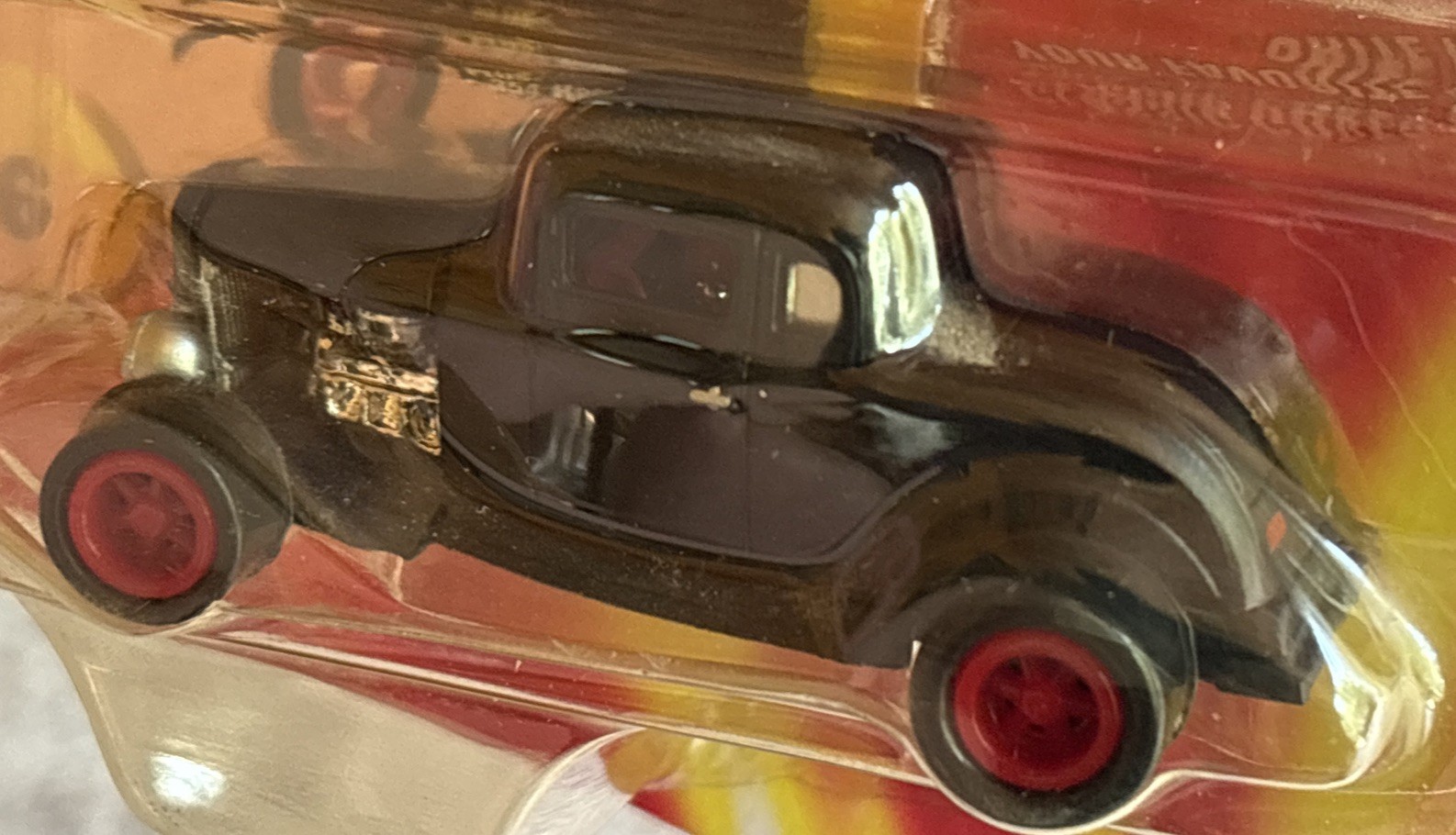 Johnny Lightning 1932 Ford Coupe Rod & Custom Diecast 1:64 Black Hot Rod Car