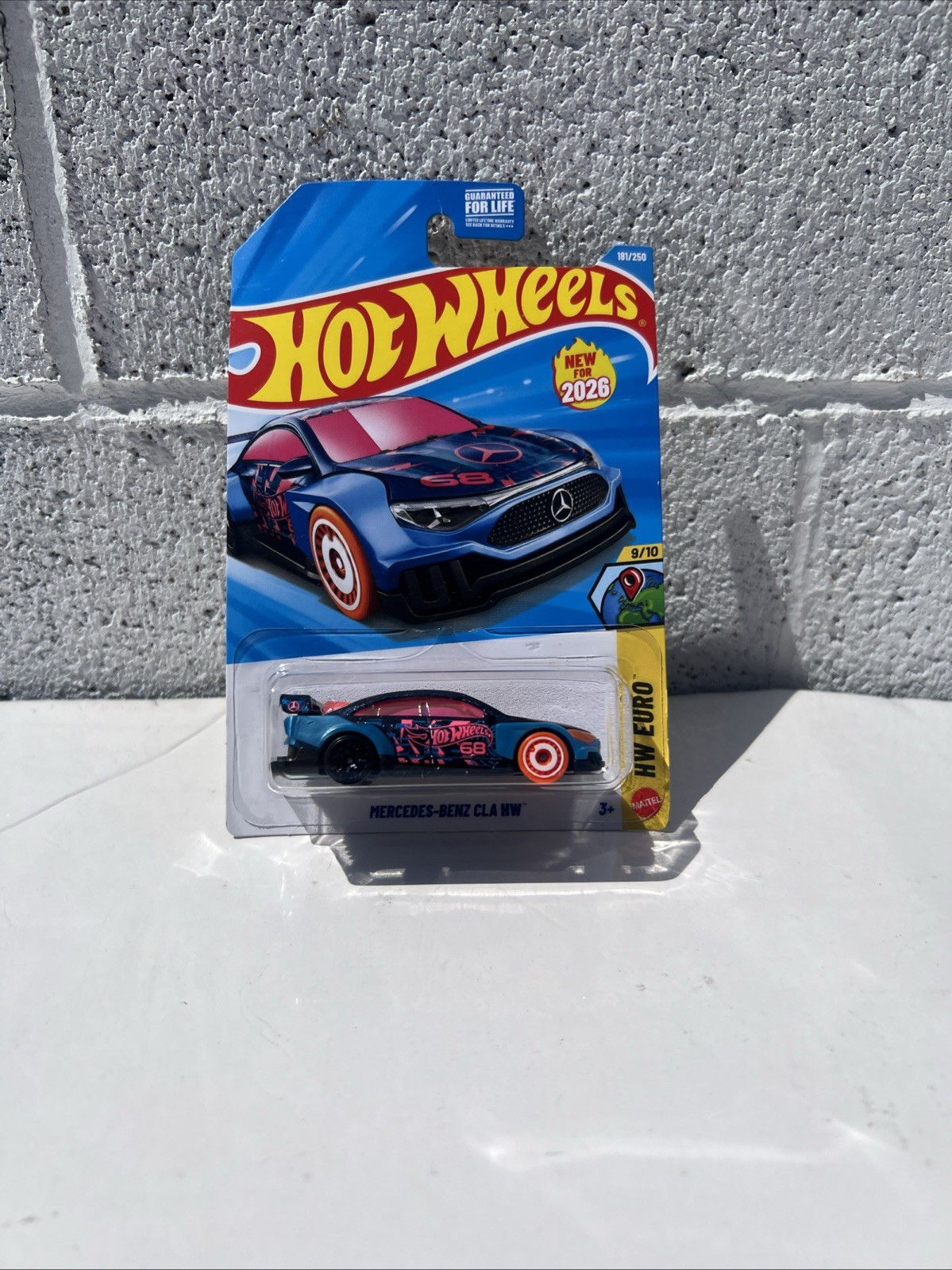 Hot Wheels 2026 Mainline HW Euro Mercedes-Benz CLA HW Blue #181