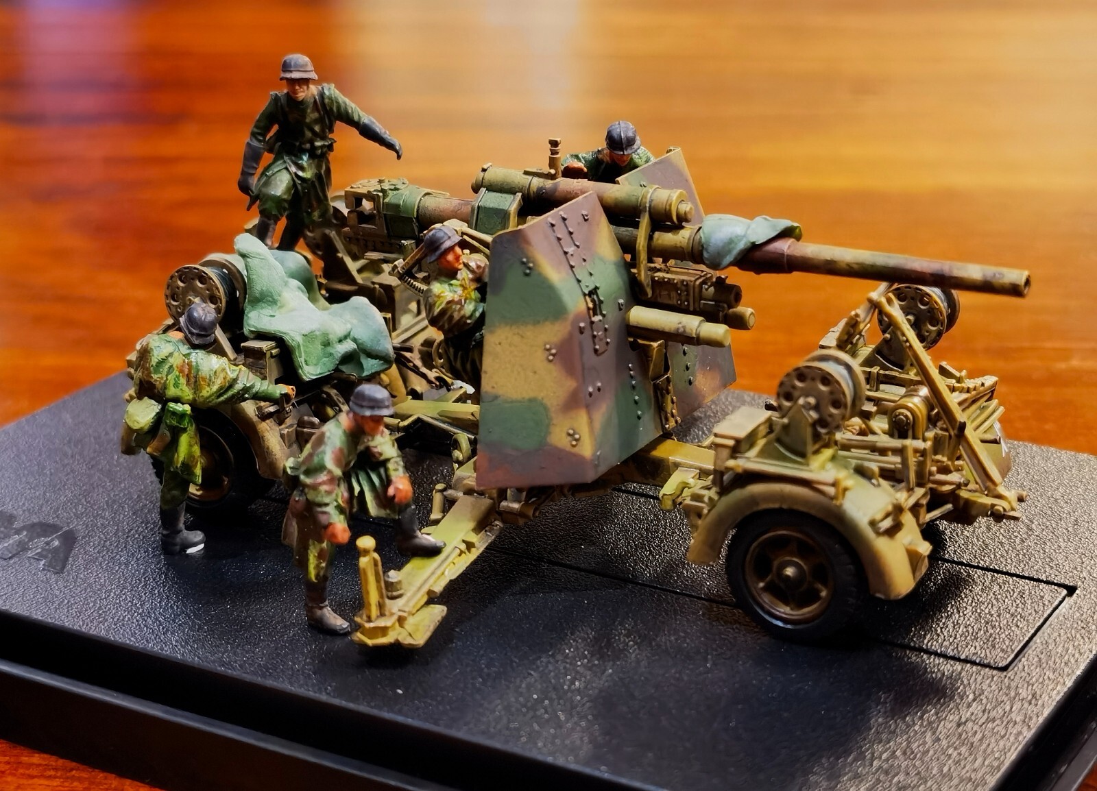 1/72 TANK 1:72 WW2 Germany PMA German 88 mm FLAK37 toy TotalWar