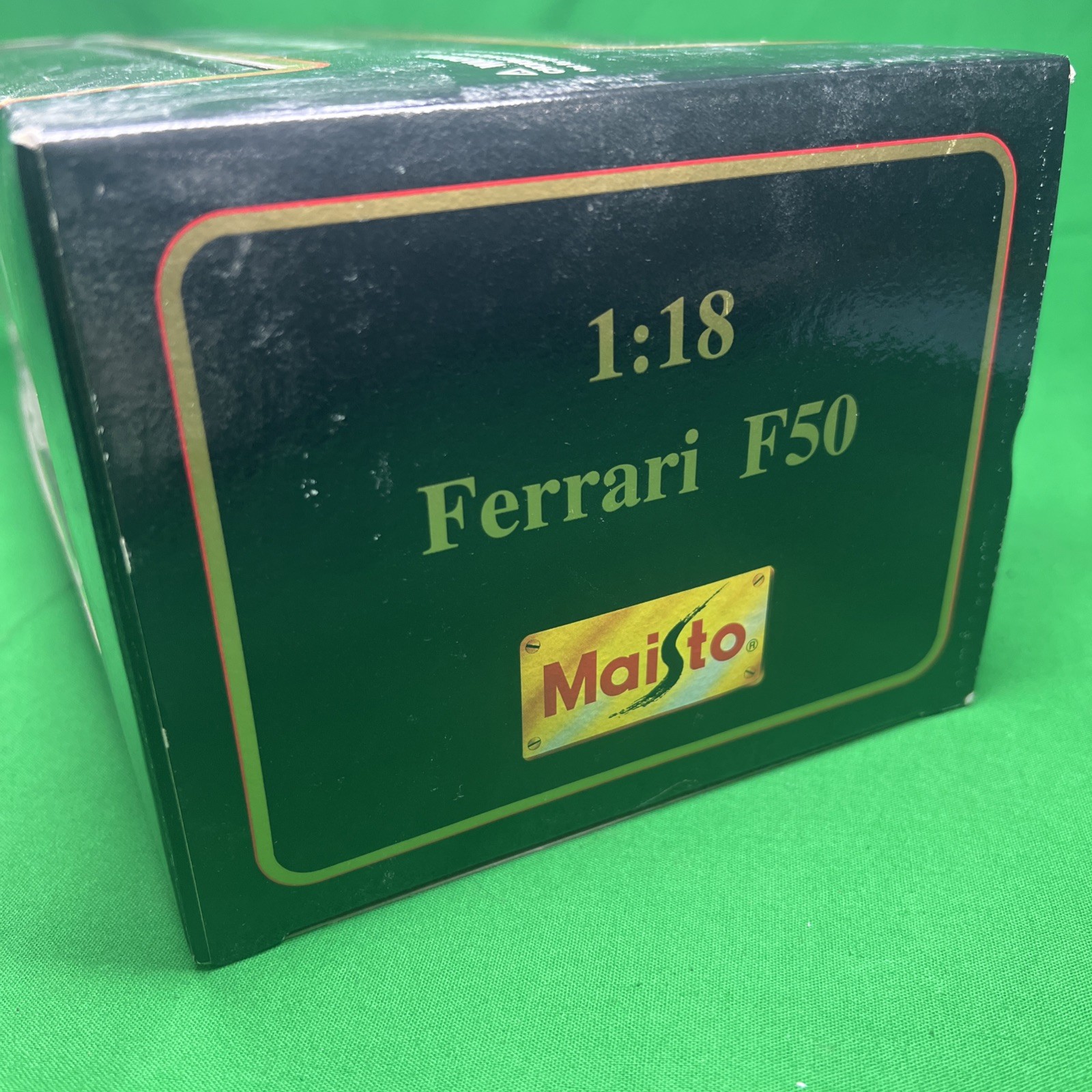 Maisto Silver Ferrari 550 Hard-Top 1:18 Diecast Special Edition Model NEW IN BOX