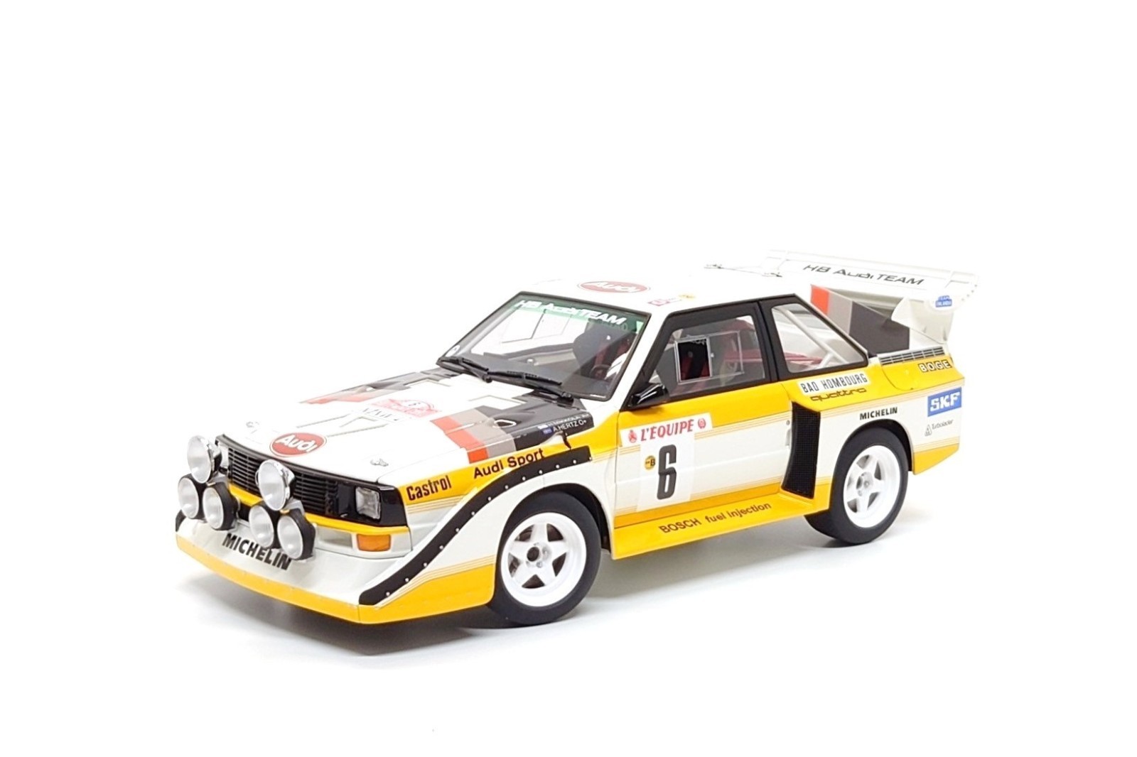 AUTOart 1:18 Audi Sport Quattro S1 #6 – Rally Monte Carlo 1986