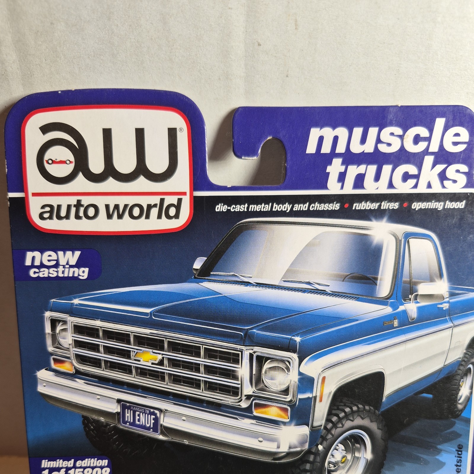 Auto World Muscle Trucks Premium 1978 Chevy K10 Silverado Fleetside