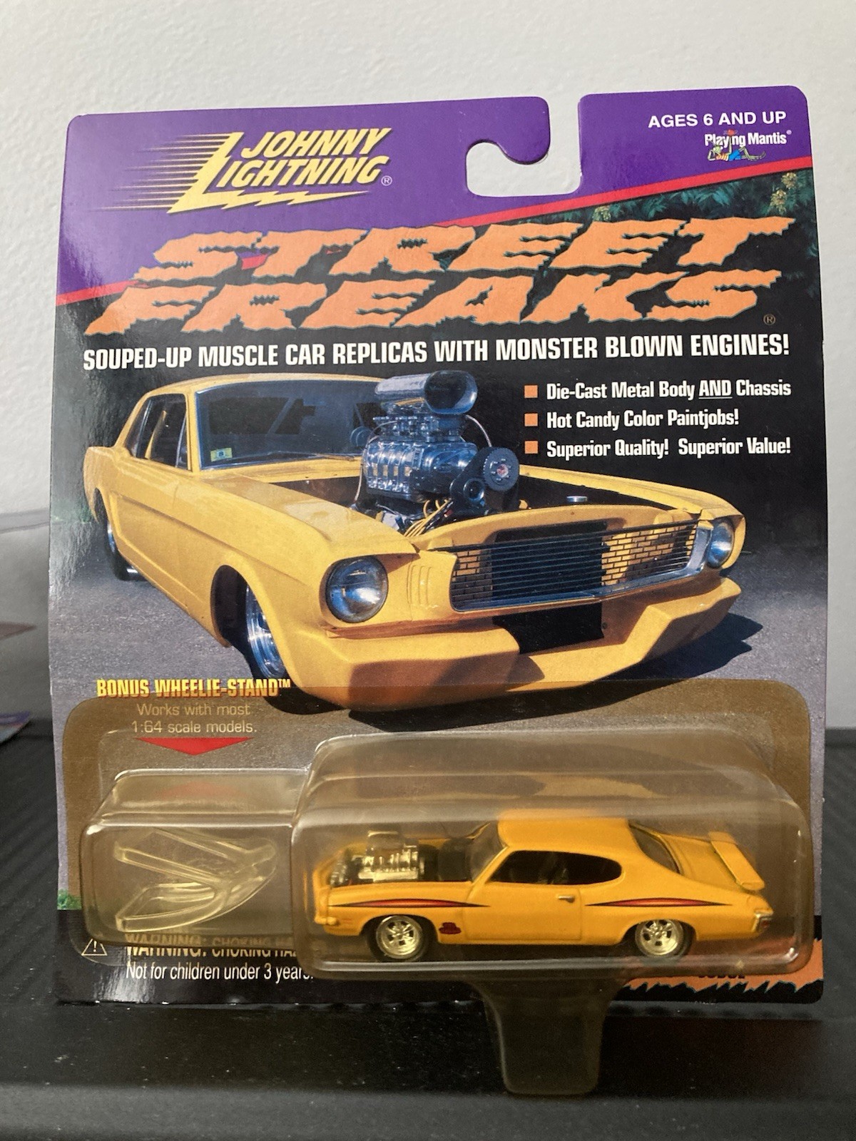 1971 Pontiac GTO Judge Street Freak 1:64 Scale Diecast By Johnny Lightning