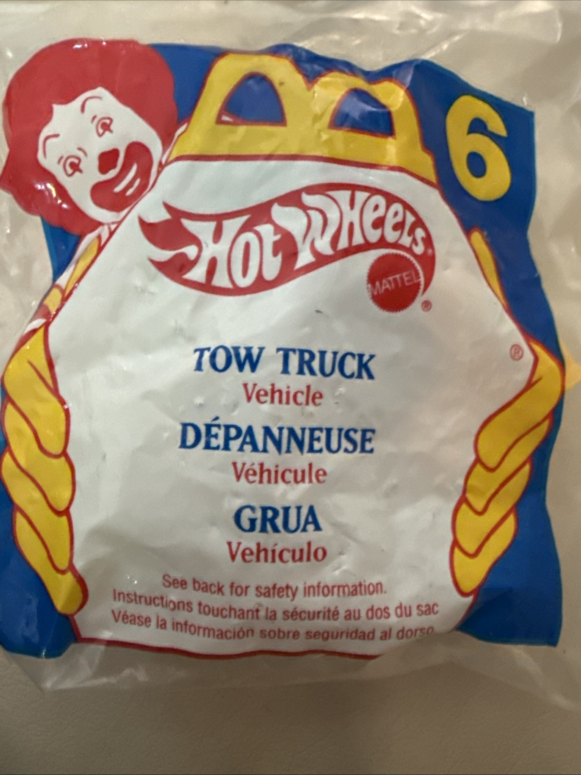 McDonald’s Hot Wheels 1997 Collection #6. #7. #8. #9. #10