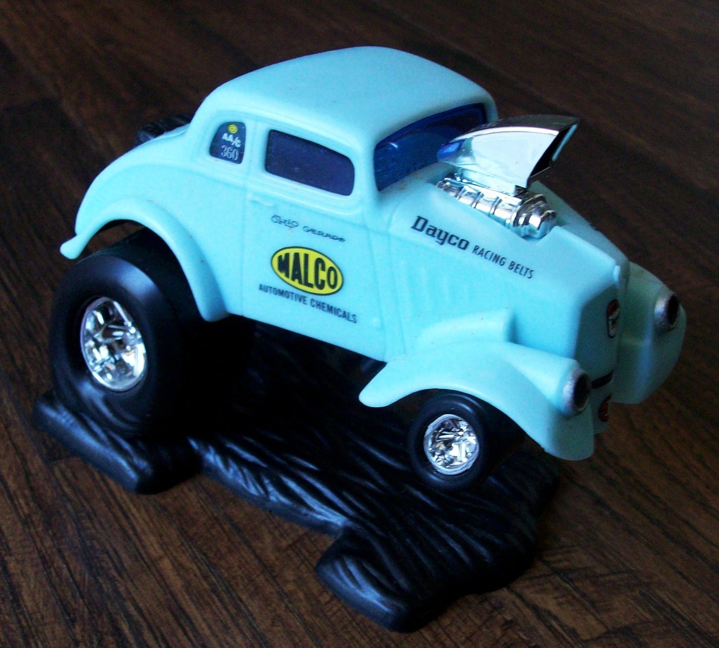 WHEELSTANDING Malco Gasser 1933 Willys Ohio George Montgomery Plastic 1/25 NHRA