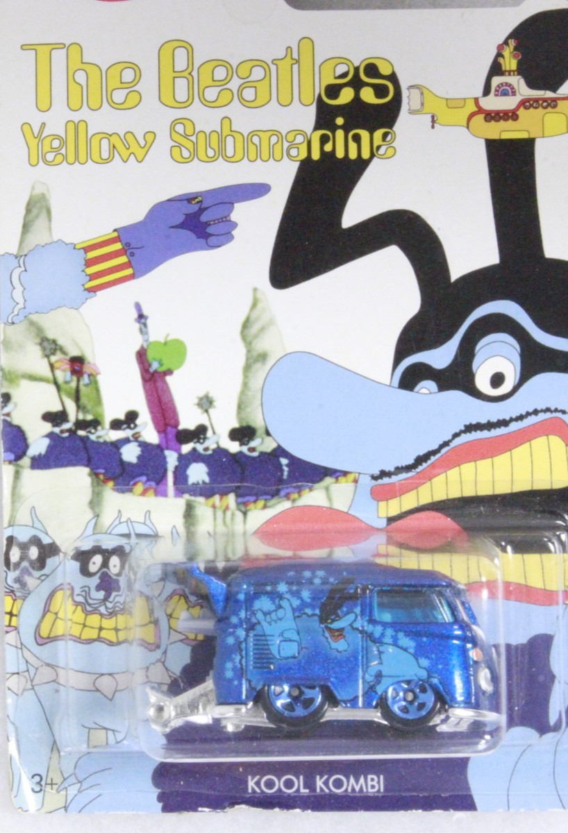 Hot Wheels the BEATLES Yellow Submarine KOOL KOMBI Cast Car 6/6