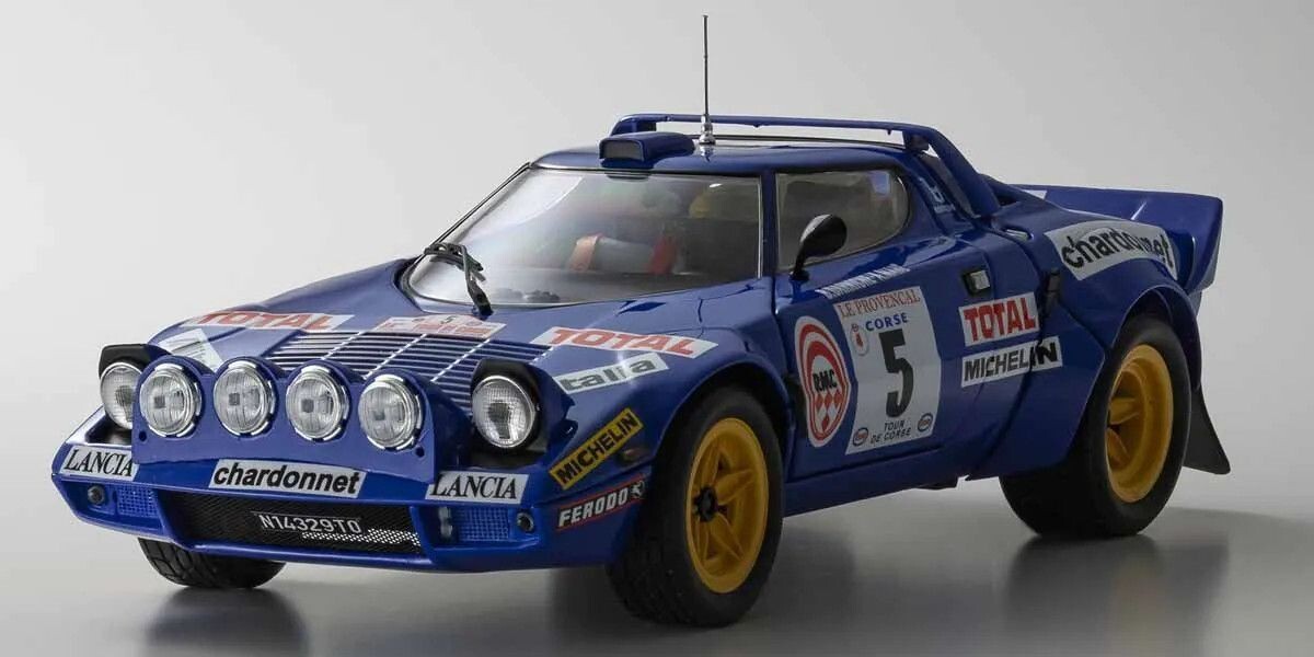 KYOSHO ORIGINAL 1/18scale Lancia Stratos HF 1976 Tour de Corse #5 No.KS08130C