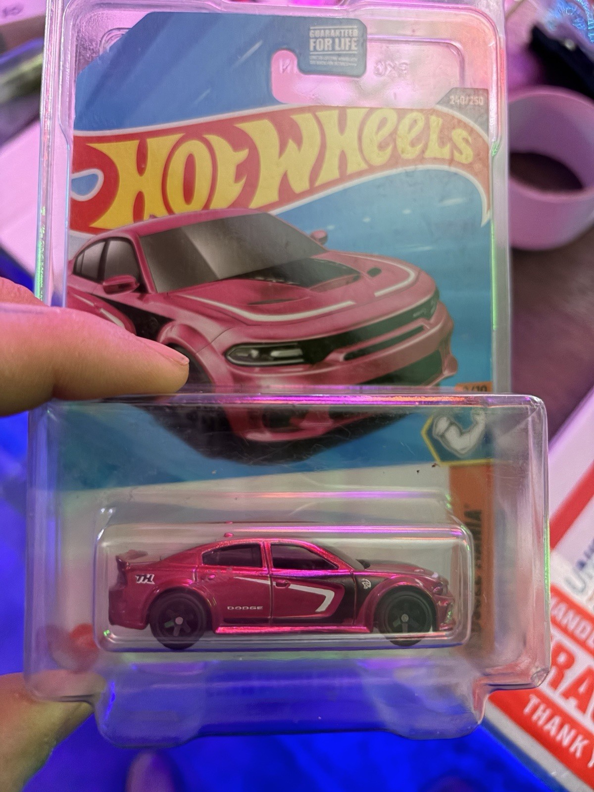Hot Wheels Dodge pink STH Diecast Car 1:64 Unopened Box Boys Girls 3-7 Years