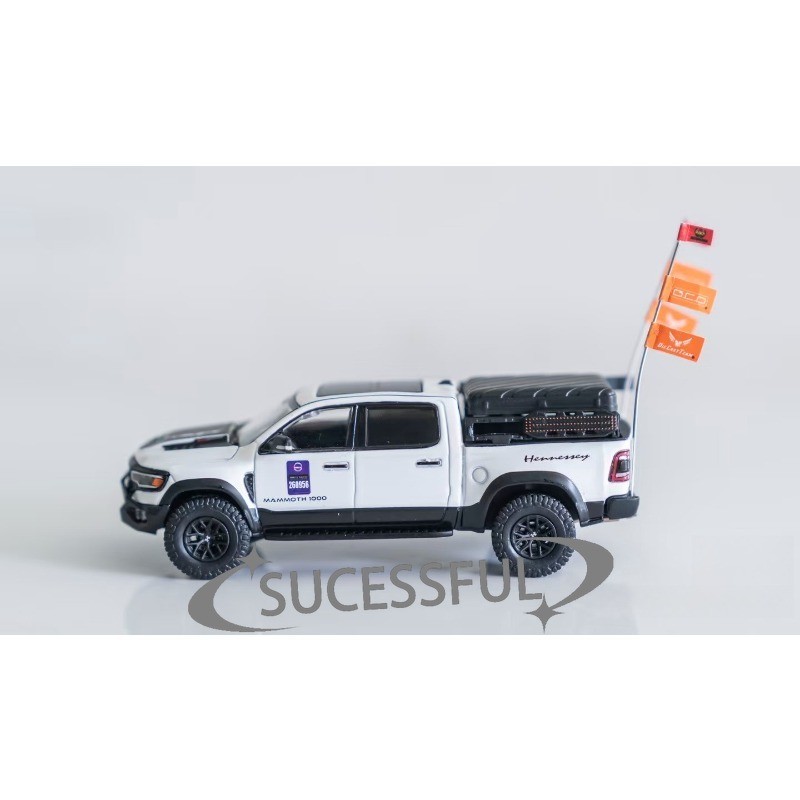 GCD 1:64 RAM Mammoth 1000 Alxa Off-Road Special No.2 Limited 888 HEC Beijing