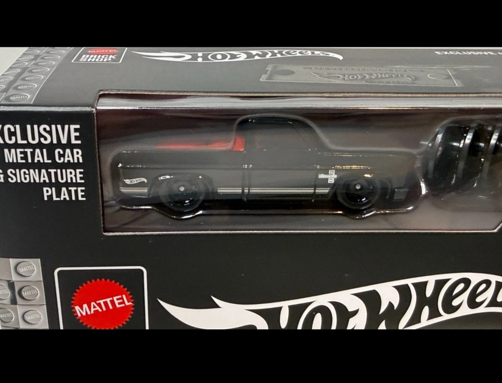 Mattel Brick Shop Hot Wheels ’83 Chevy Silverado Building Toy 225 Pieces In Hand