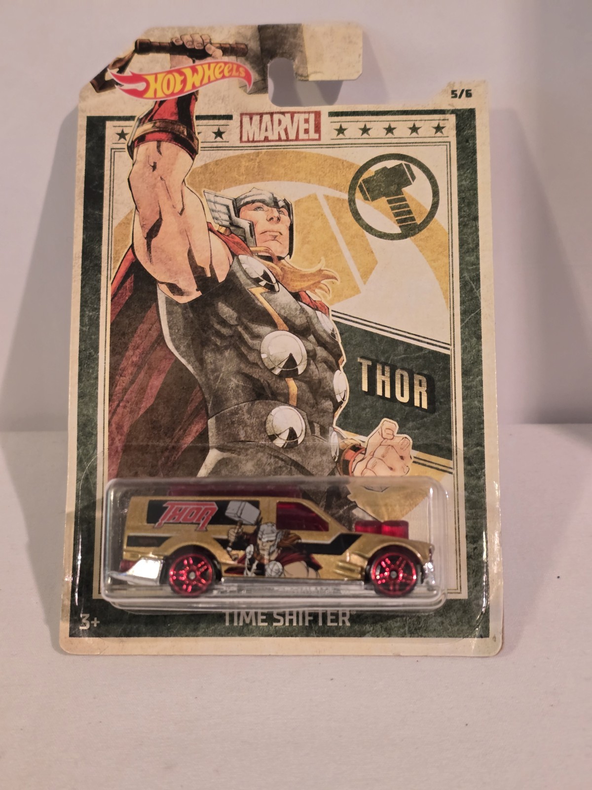 2019 Hot Wheels Marvel Series Avengers Full Set of 6 Cars Thor Loki Iron Man