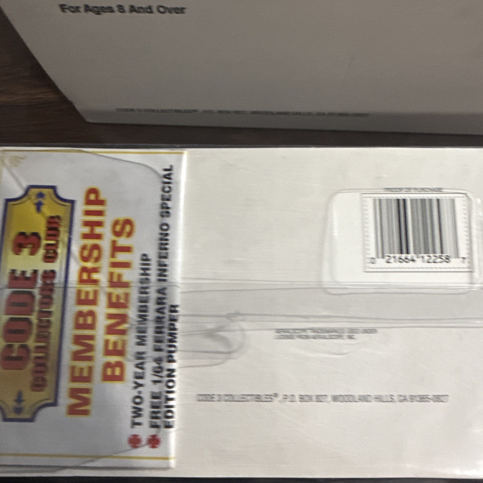 Code 3 CHIEFS Edition #8 Aerialscope Tower Ladder Truck Limited Edition No 12258