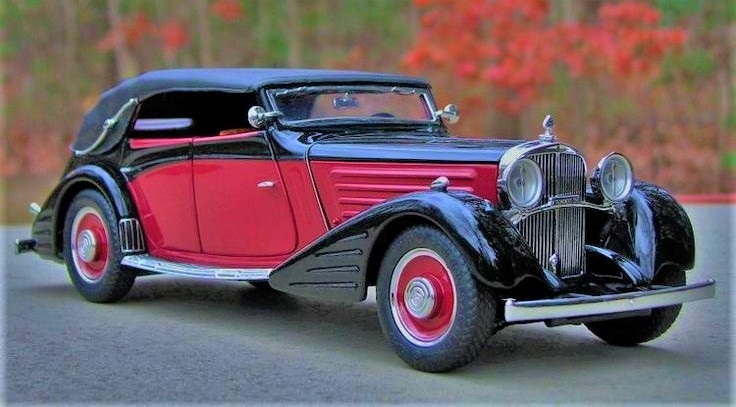 Classic Custom Built Metal Body Concept Model 1 Hot Rod 12 Race Car 24 18