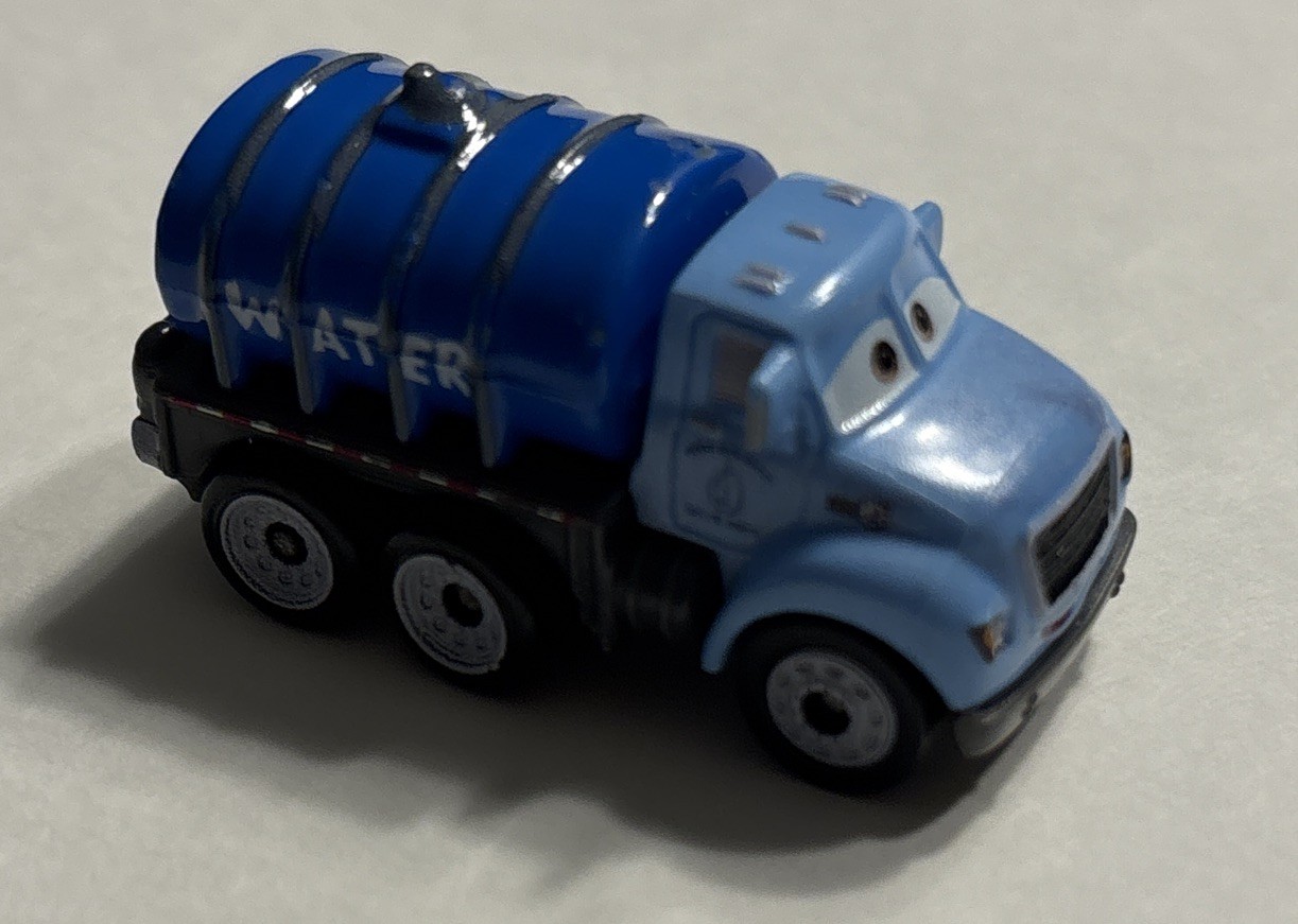 Mr. Drippy Cars 3 1:110 Mini Racers 2017 Pixar Loose