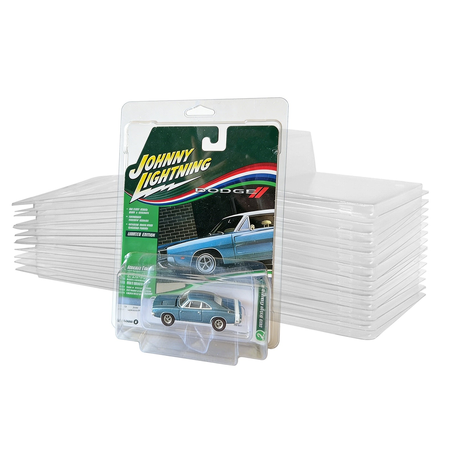 5-50PCS Protector Display Case For Johnny Lightning & Auto World Diecast Cars