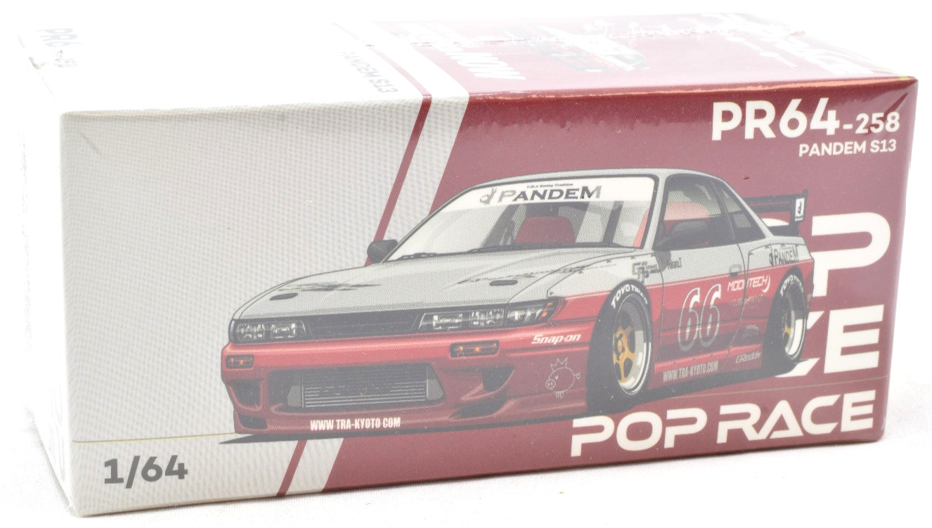 Pop Race Nissan Pandem Nissan Silvia S13 – Moontech 1:64 Diecast Car PR640258