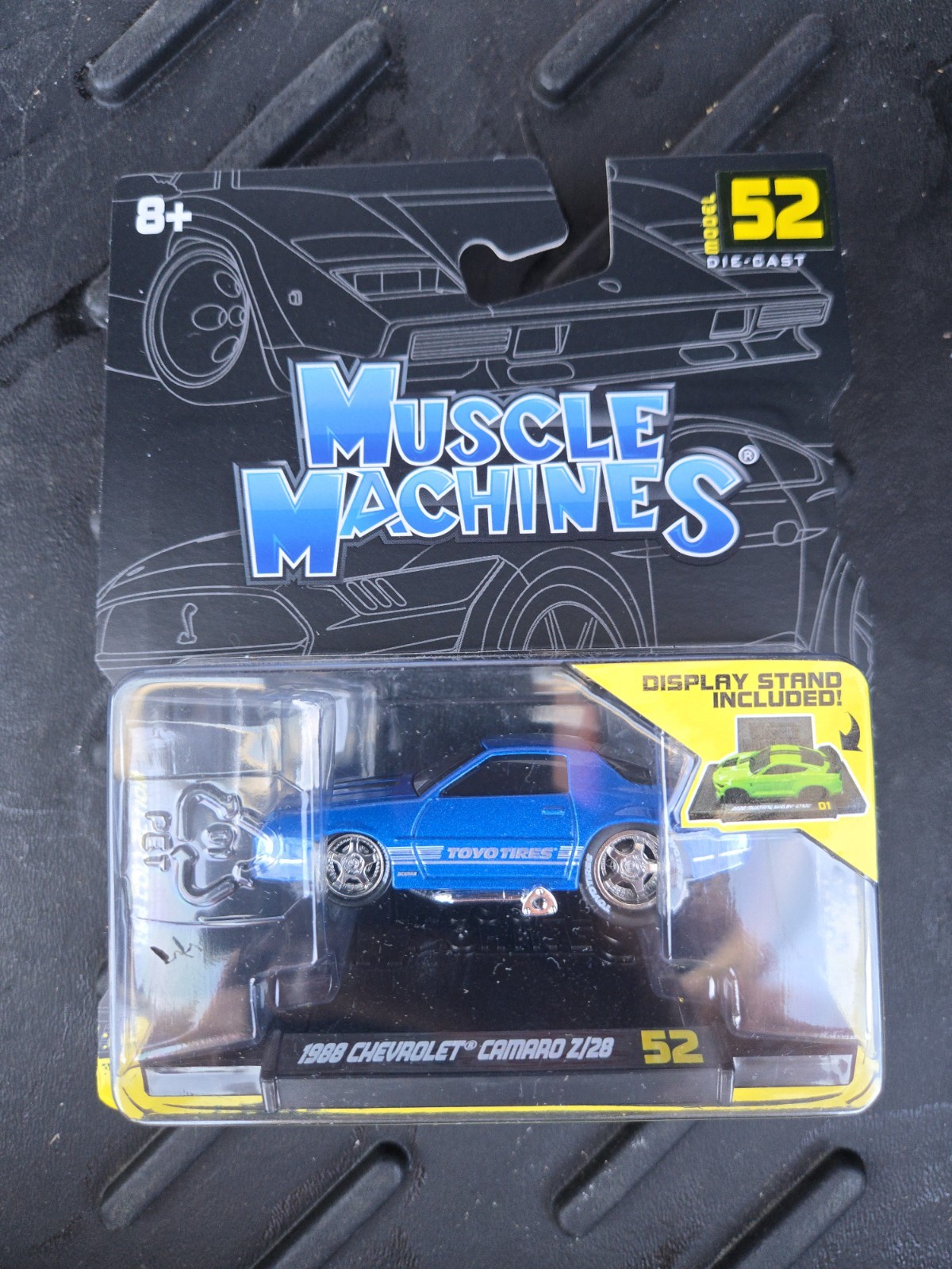 🔥Muscle Machines 2026 Series 9 1988 Chevrolet Chevy Camaro Z/28 Blue #52 NEW