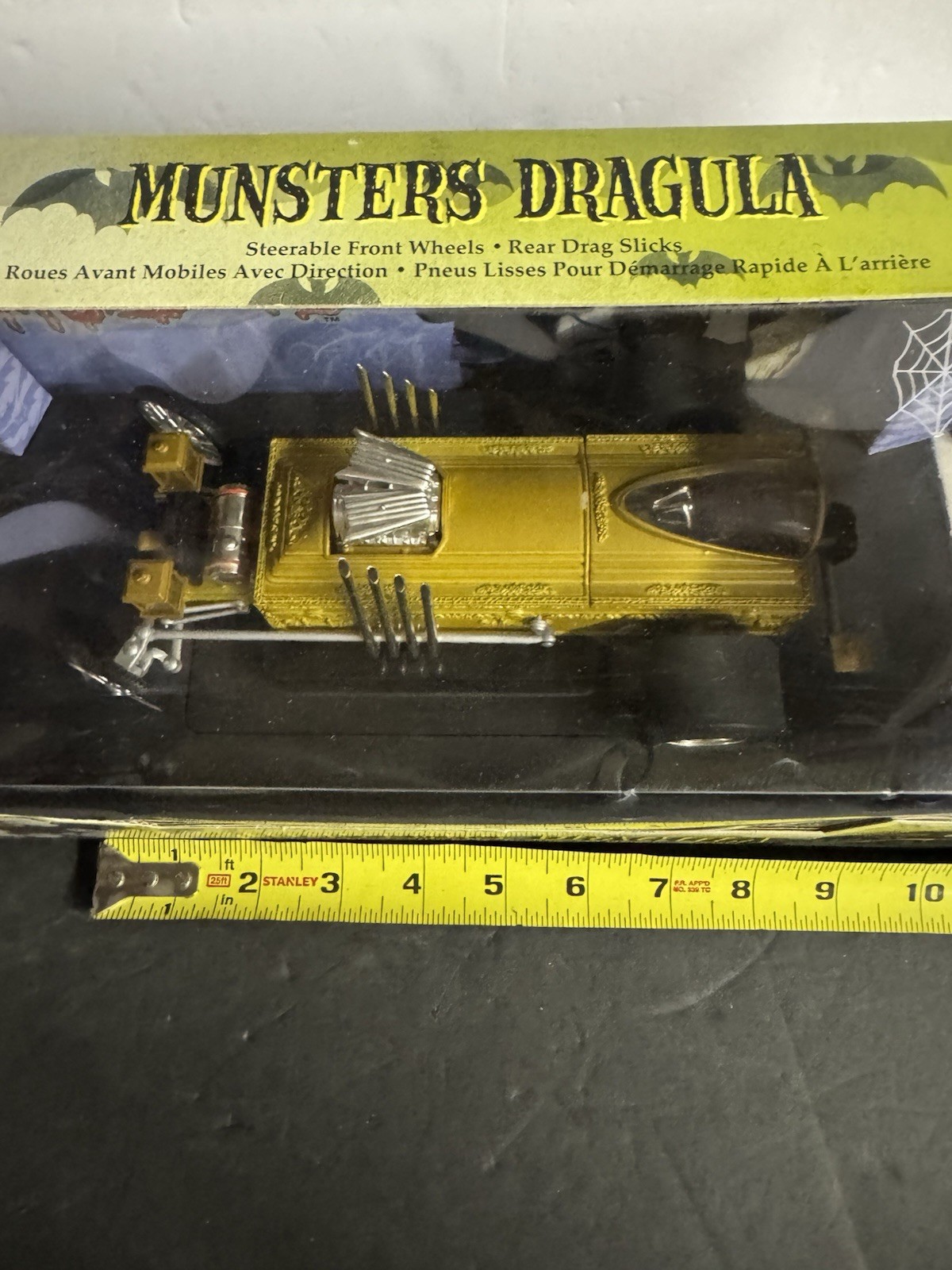 MUNSTERS DRAGULA 1:18 Scale Die Cast Metal RC2 JoyRide 2004 BRAND NEW in Box
