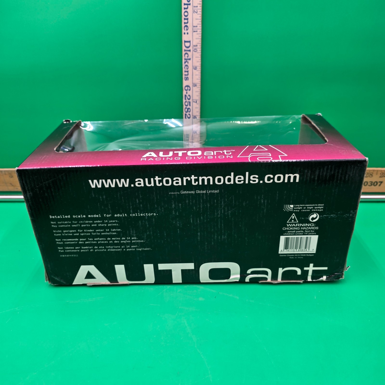 OPENED 1:18 Autoart Mercedes Benz CLK GTR FIA GT #11 Original-Teile