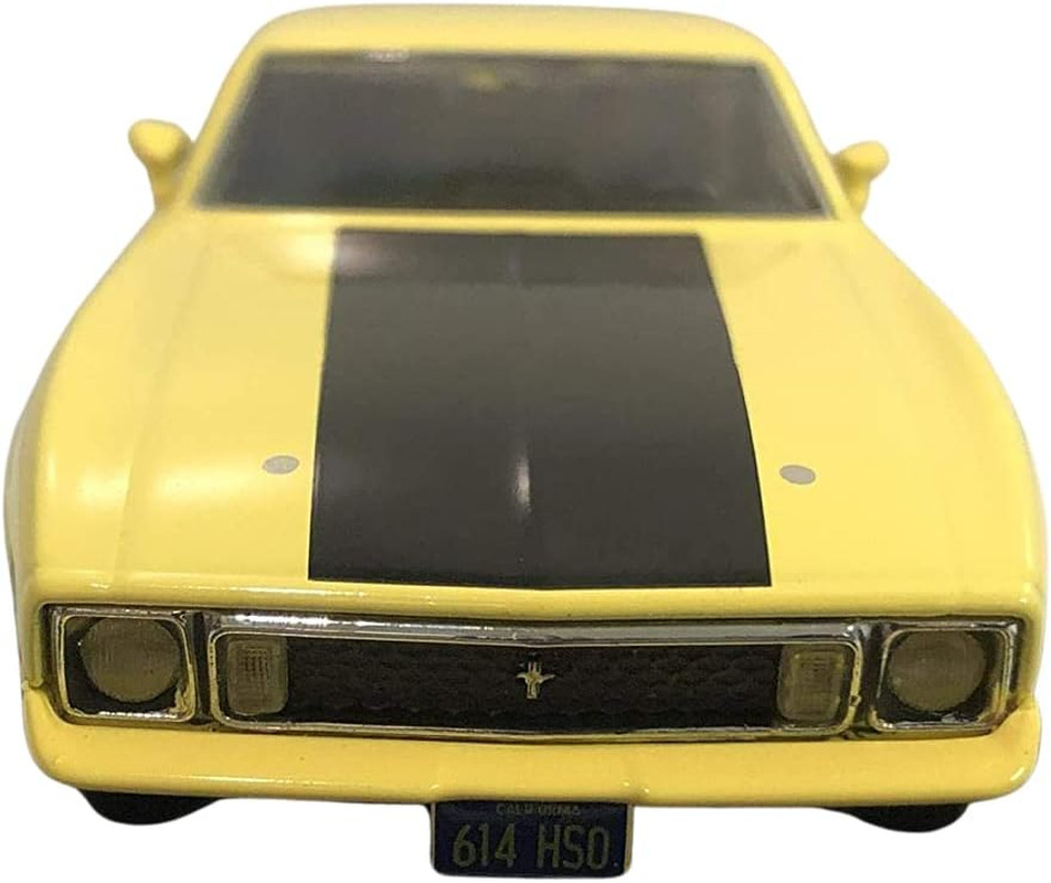 1973 Ford Mustang Mach 1 Yellow Eleanor Gone in Sixty Seconds Movie (1974) 1/43