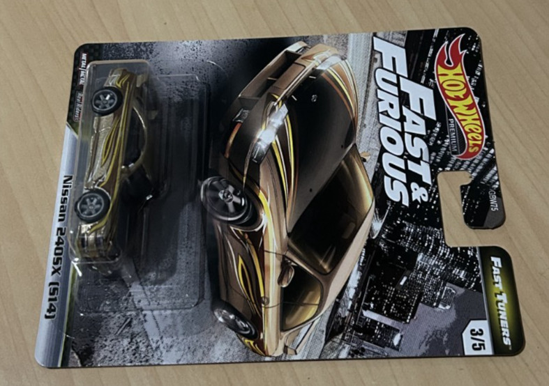 Hot Wheels 2020 Fast & Furious Fast Tuners Nissan 240sx S14 Gold NEW