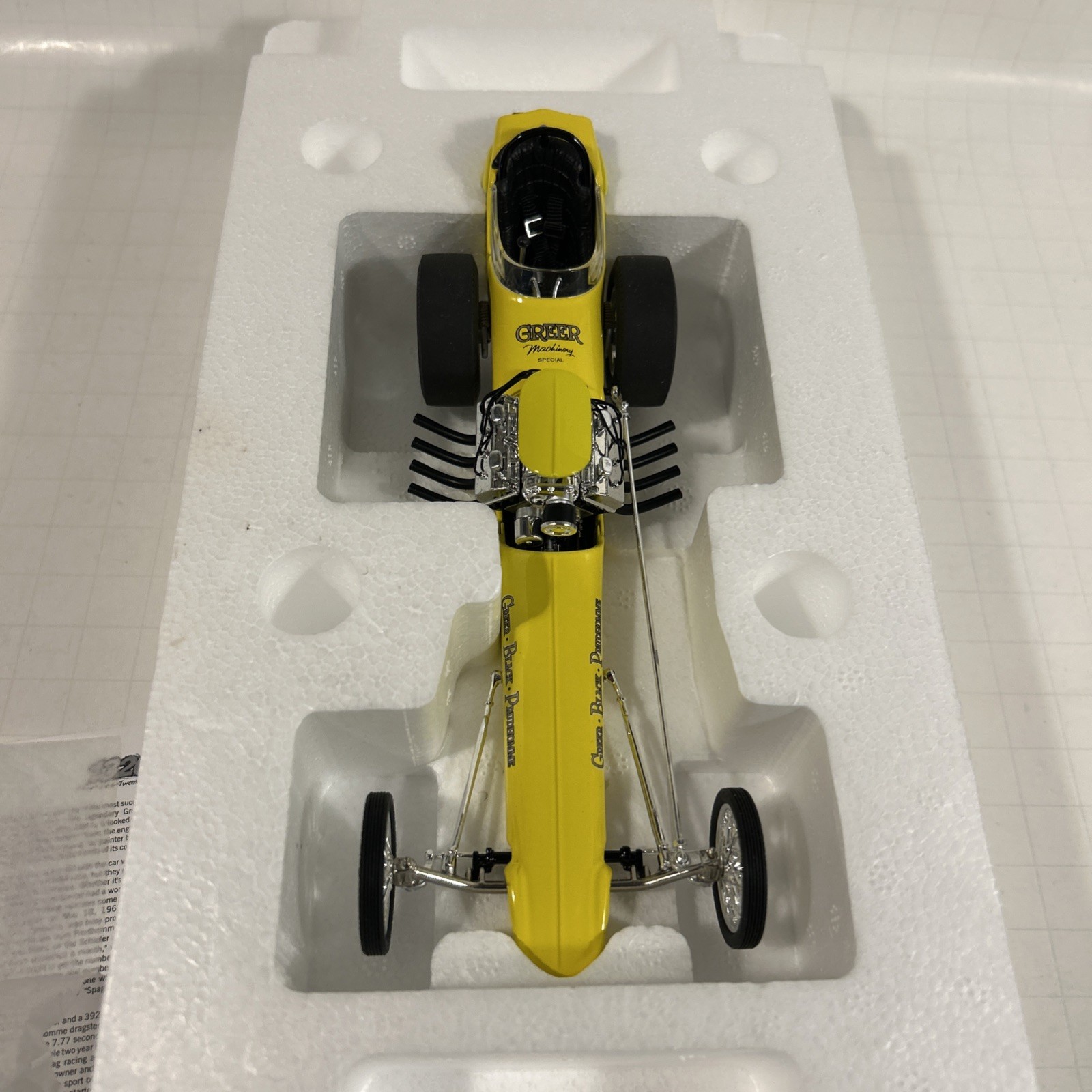 1320 The Diggers #1302 NHRA Greer Black Prudhomme 1302 Of 5000 Limited Edition
