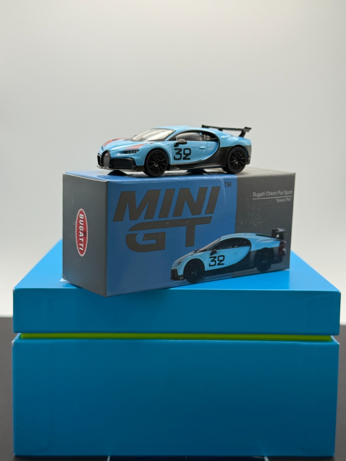 Mini GT Bugatti Chiron Pur Sport 487