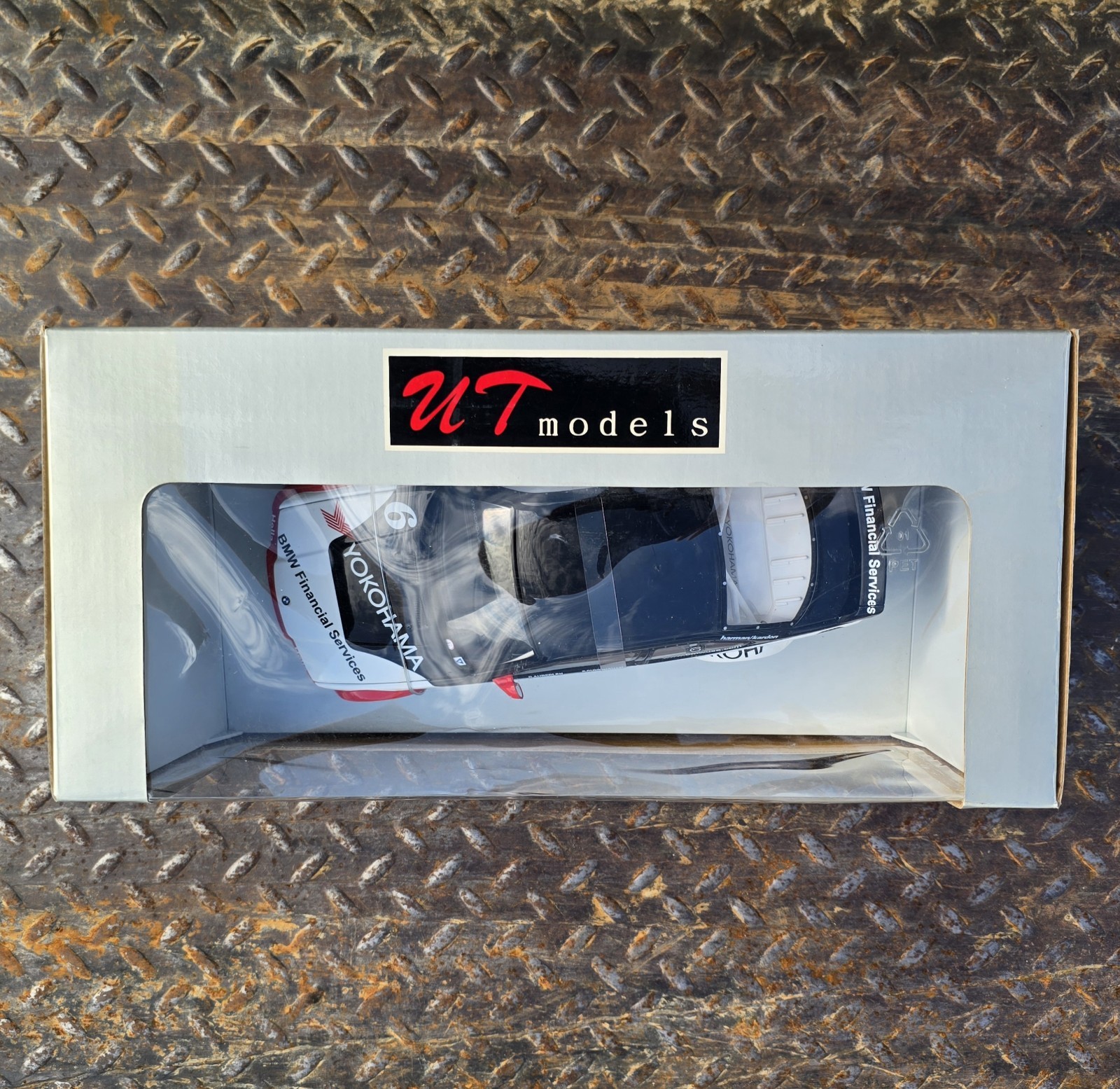 1:18 UT Limited Models BMW E36 M3 GTR Yokohama #6 Die-Cast