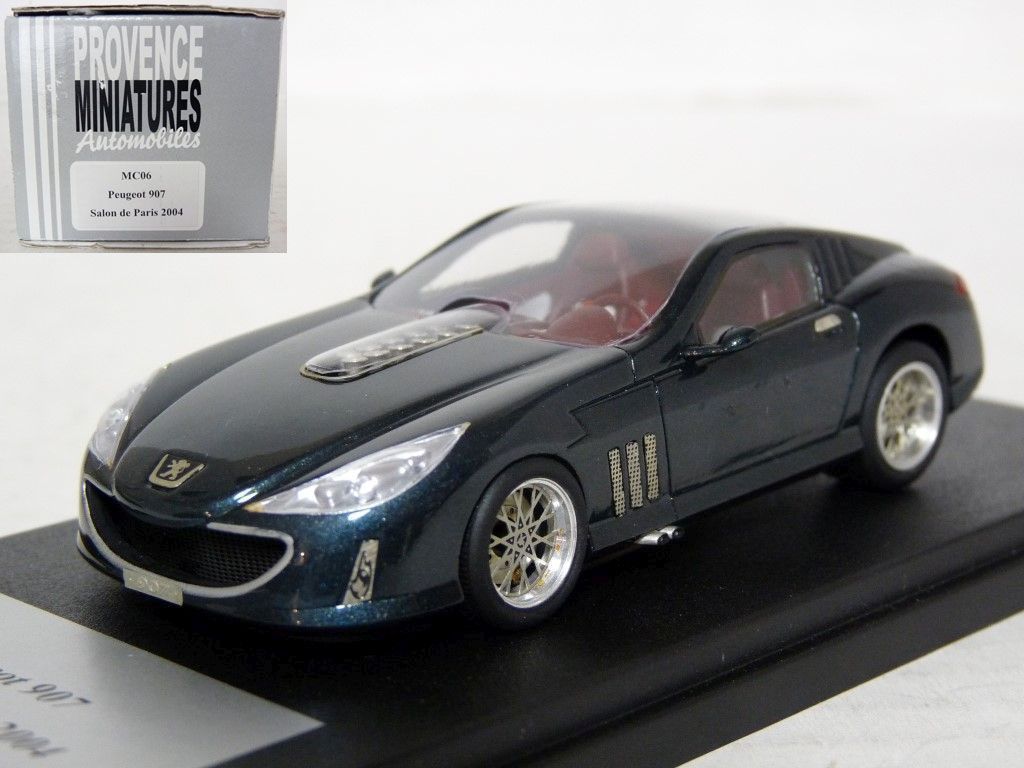 Provence MC06 1/43 2004 Peugeot 907 Concept Handmade Resin Model Car
