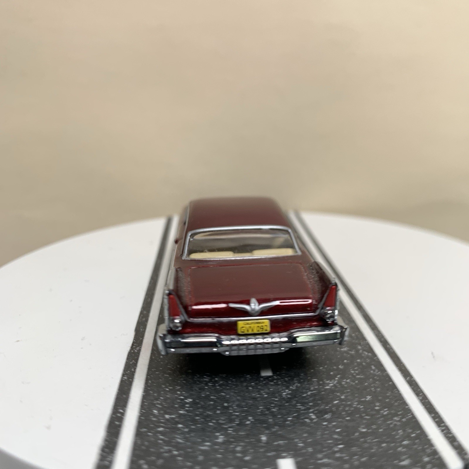 Hot Wheels 100% Collectibles 1957 Plymouth Fury Dragster Dark Red/Gold 1:64 NM