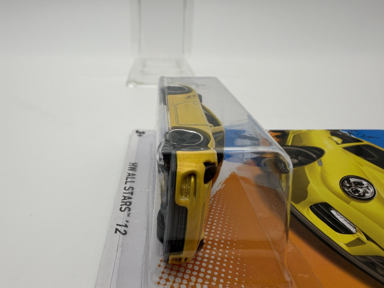 2012 Hot Wheels HW All Stars Porsche 997.2 911 GT2 YELLOW Walmart Exclv RARE