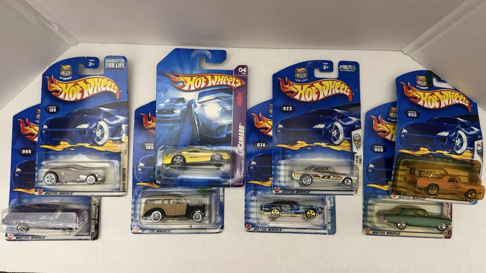 Hot Wheels Lot Of 8 023, 055, 060, 066, 074, 106, 185, Z28 *SEE DESCRIPTION*