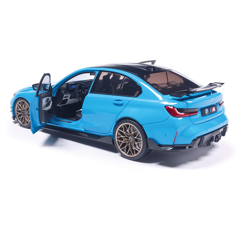 2024 BMW M3 Performance Parts – Daytona Beach Blue