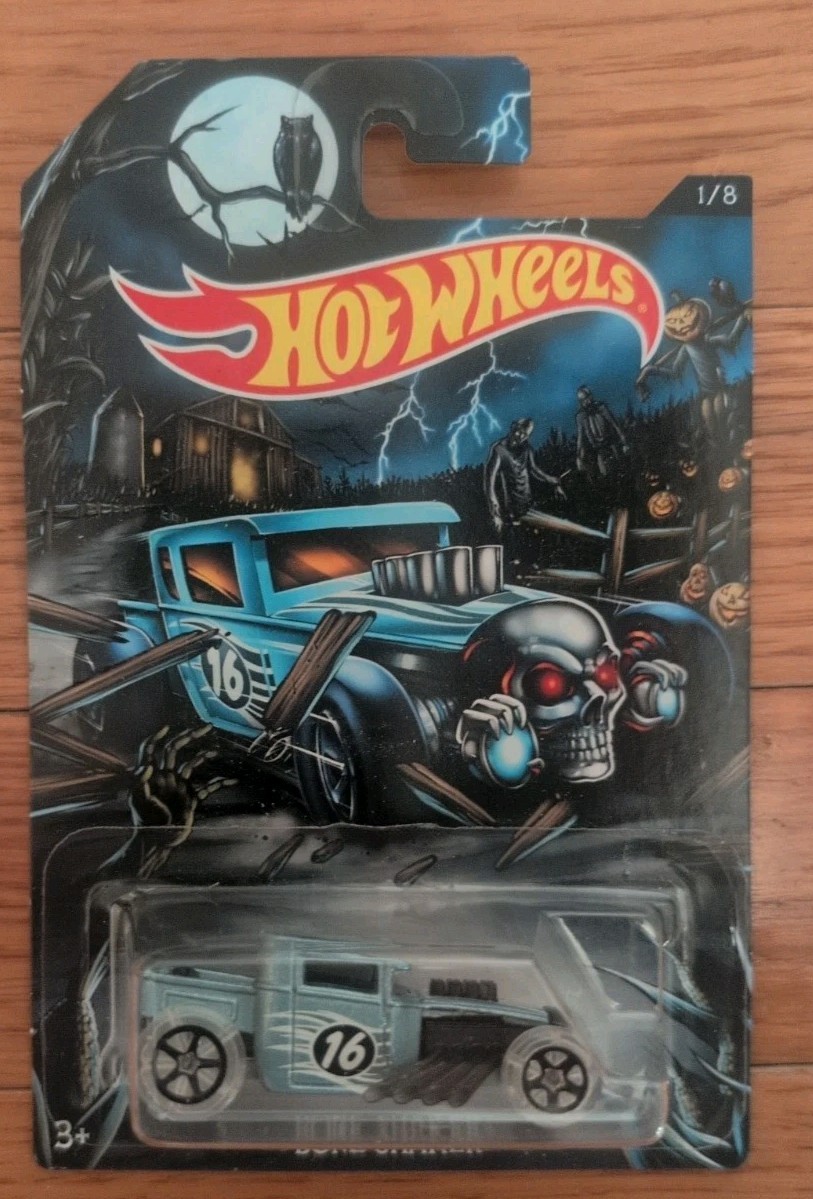 Hot Wheels 2016 Happy Halloween 1/8 Bone Shaker – Kroger Exclusive