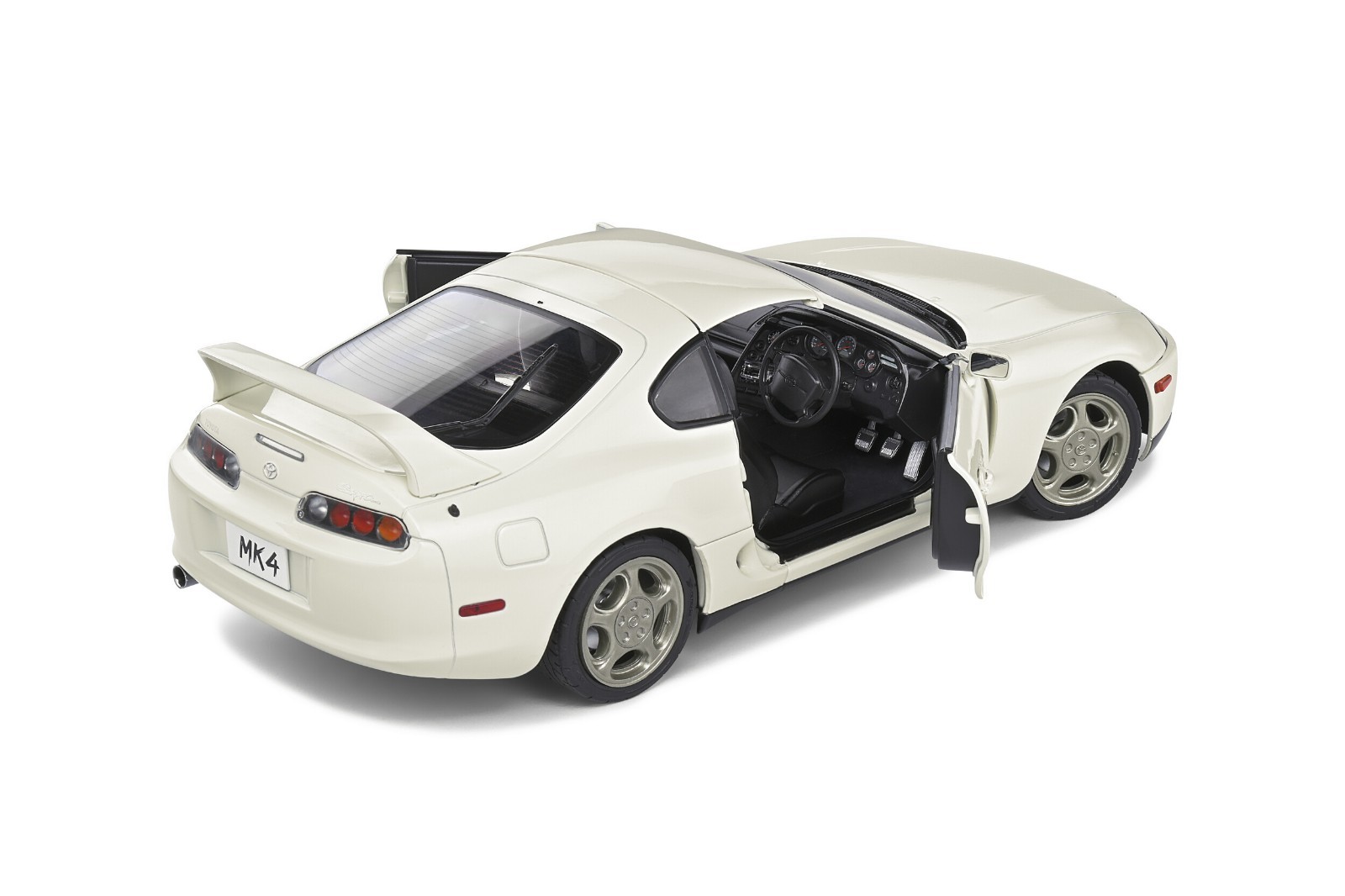 1993 TOYOTA SUPRA A80 MK4 TARGA TOP WHITE 1:18 by SOLIDO S1807602 NEW IN BOX