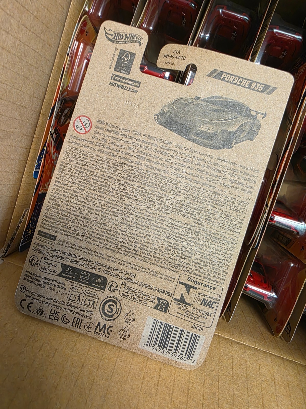 BRAND NEW FRESH CASE PULL – Hot Wheels Porsche 935 Lunar New Year
