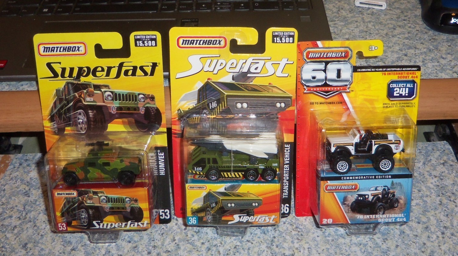 Matchbox Superfast & Lesney Edition 5 Models