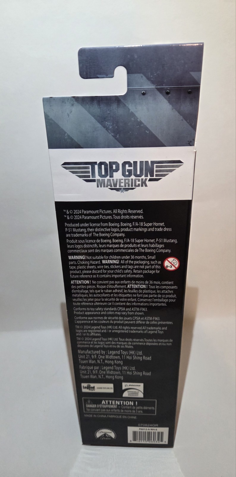 Top Gun Maverick Jet 4-pack Legend Toys Officially Licensed by Boeing BRAND NEW