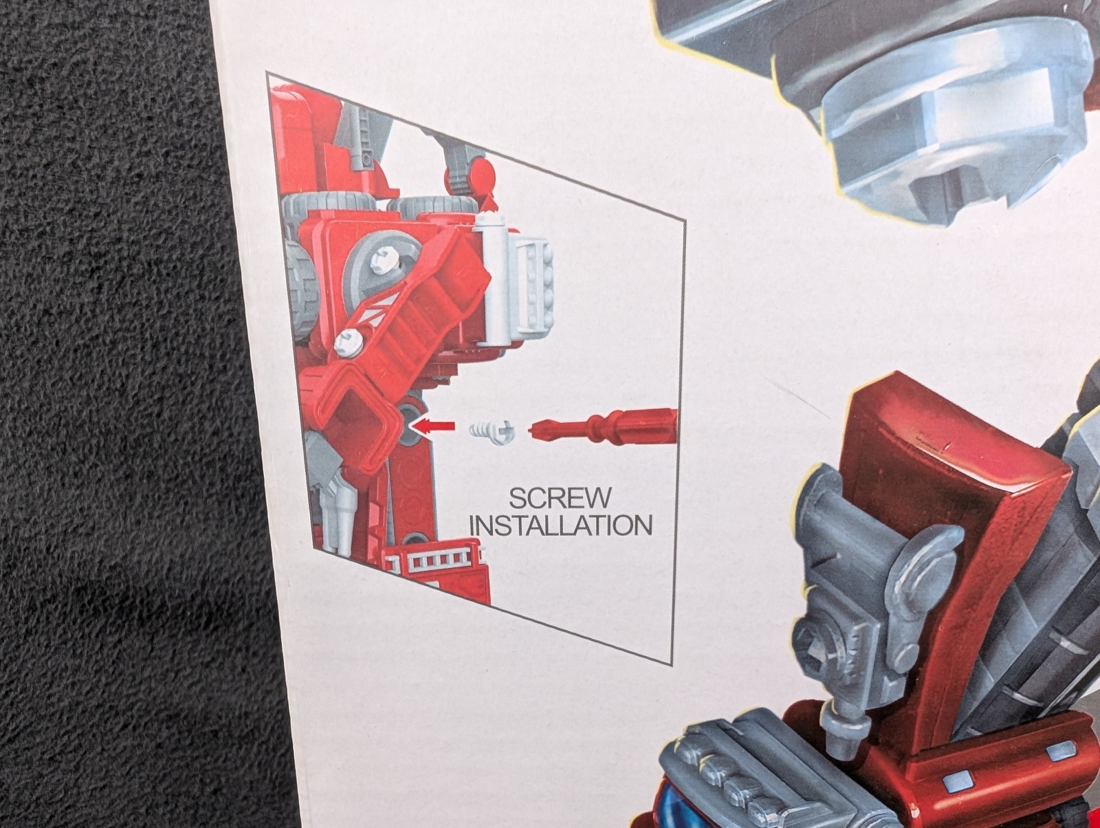 NEW 5-in-1 Build The Autobots Robot Toys DIY Transformer TOYABI GV408 Fire Truck