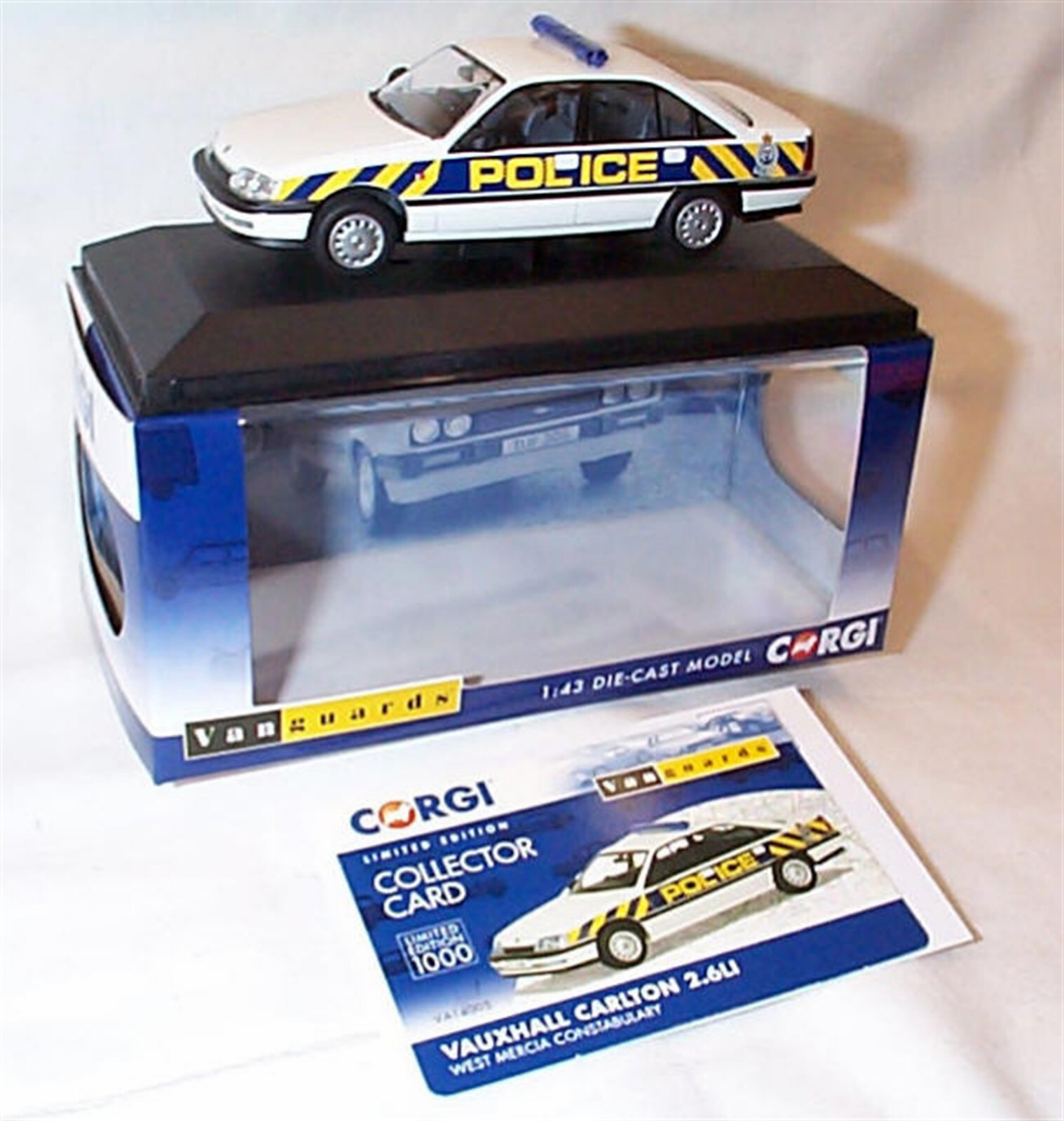 VANGUARDS Vauxhall Carlton 2.6Li west Mercia Constabulary VA14005 ltd ed