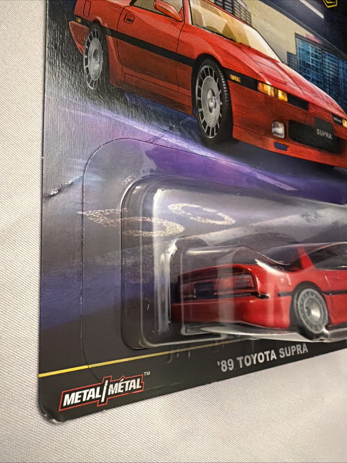 Hot Wheels Premium Ronin Run 2- 1989 Toyota Supra MKIII Red