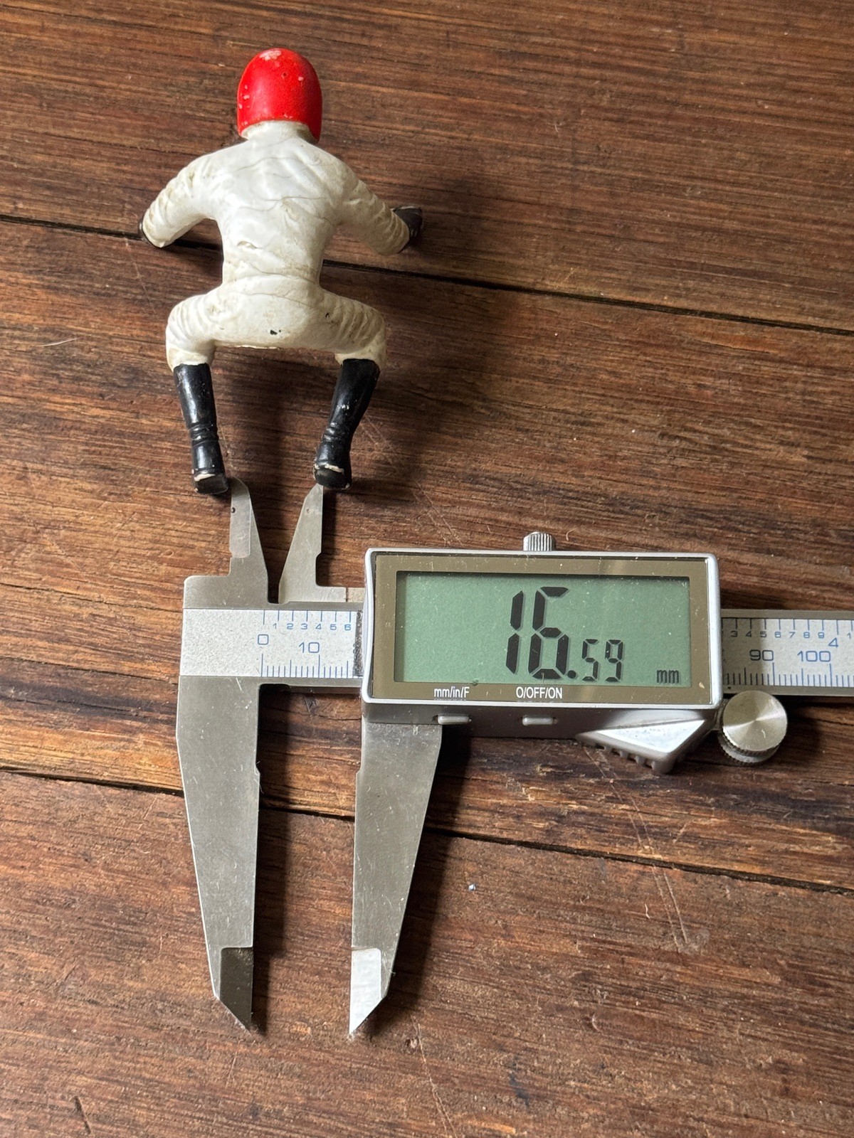 Vintage 1950’s Rubber / Plastic Motorcyclist Figurine Toy Part 75mm tall Tin Toy