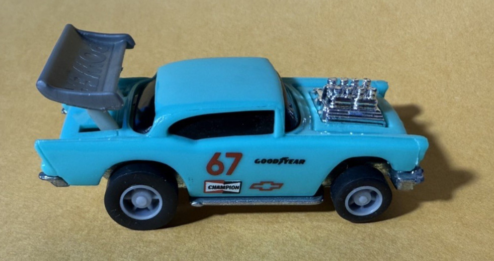 Hot Wheels ’57 CHEVY Power Command Racers Vintage Excellent Pullback action 1990