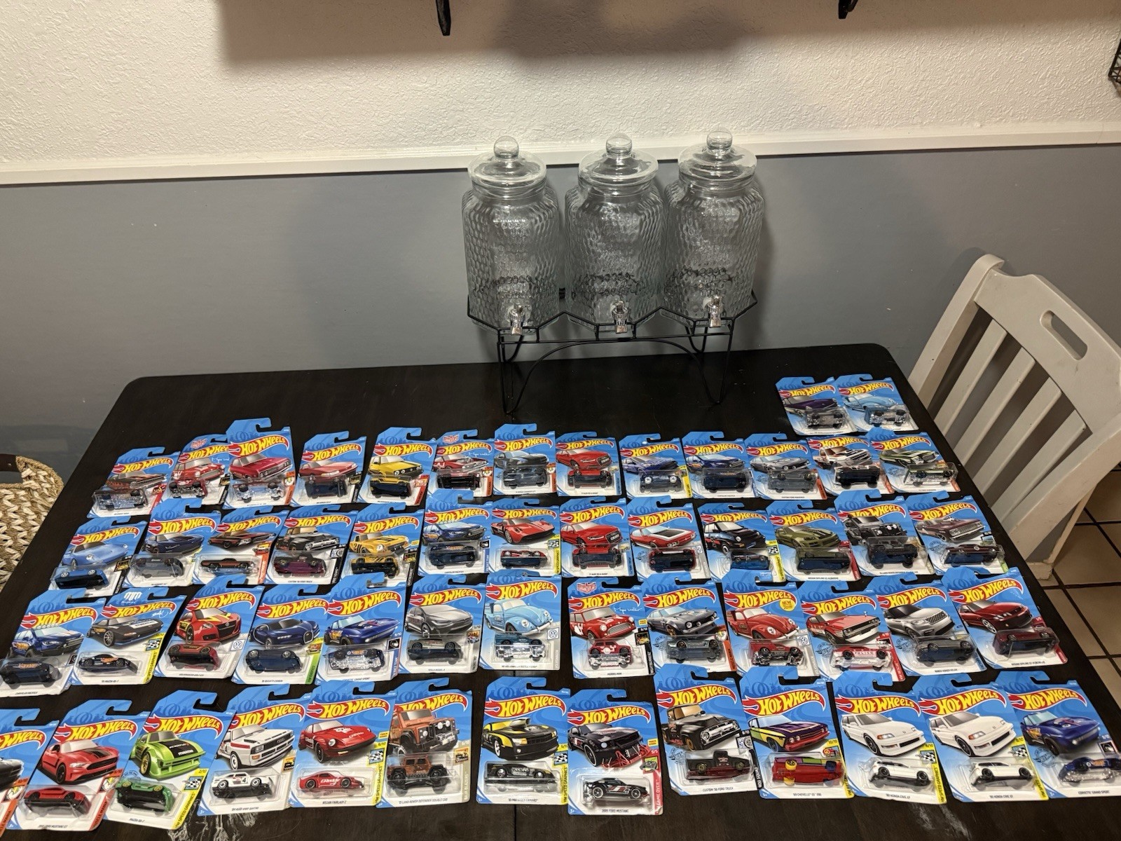 Hot wheels Lot Of 54 Sealed Variety Of Types