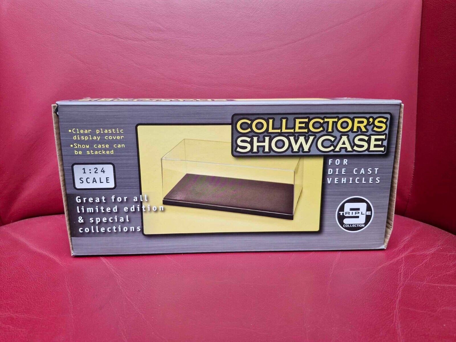 Triple 9 Collector’s Show Case T9-24000 Display Case For 1/24 Model Cars MIB OVP