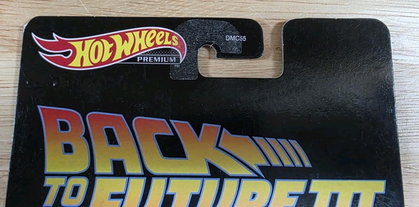 Hot Wheels Premium Back To The Future III DeLorean Time Machine 1955