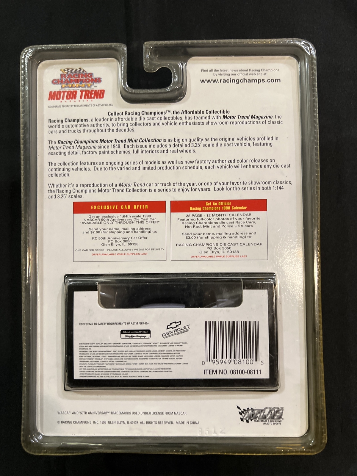 Racing Champions Mint ~ 1970 Chevy Chevelle SS ~ New Unopened Package