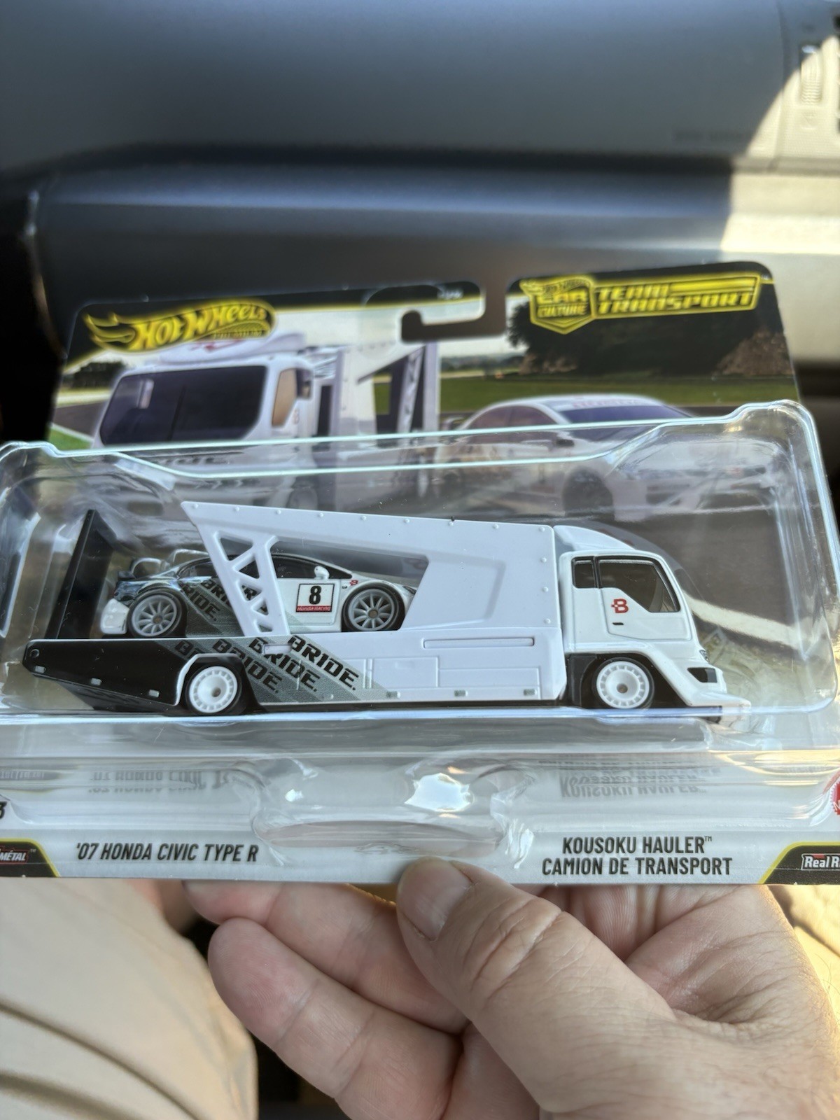 2026 New Hot Wheels Team Transport ’07 Honda Civic Type R with Kousoku Hauler