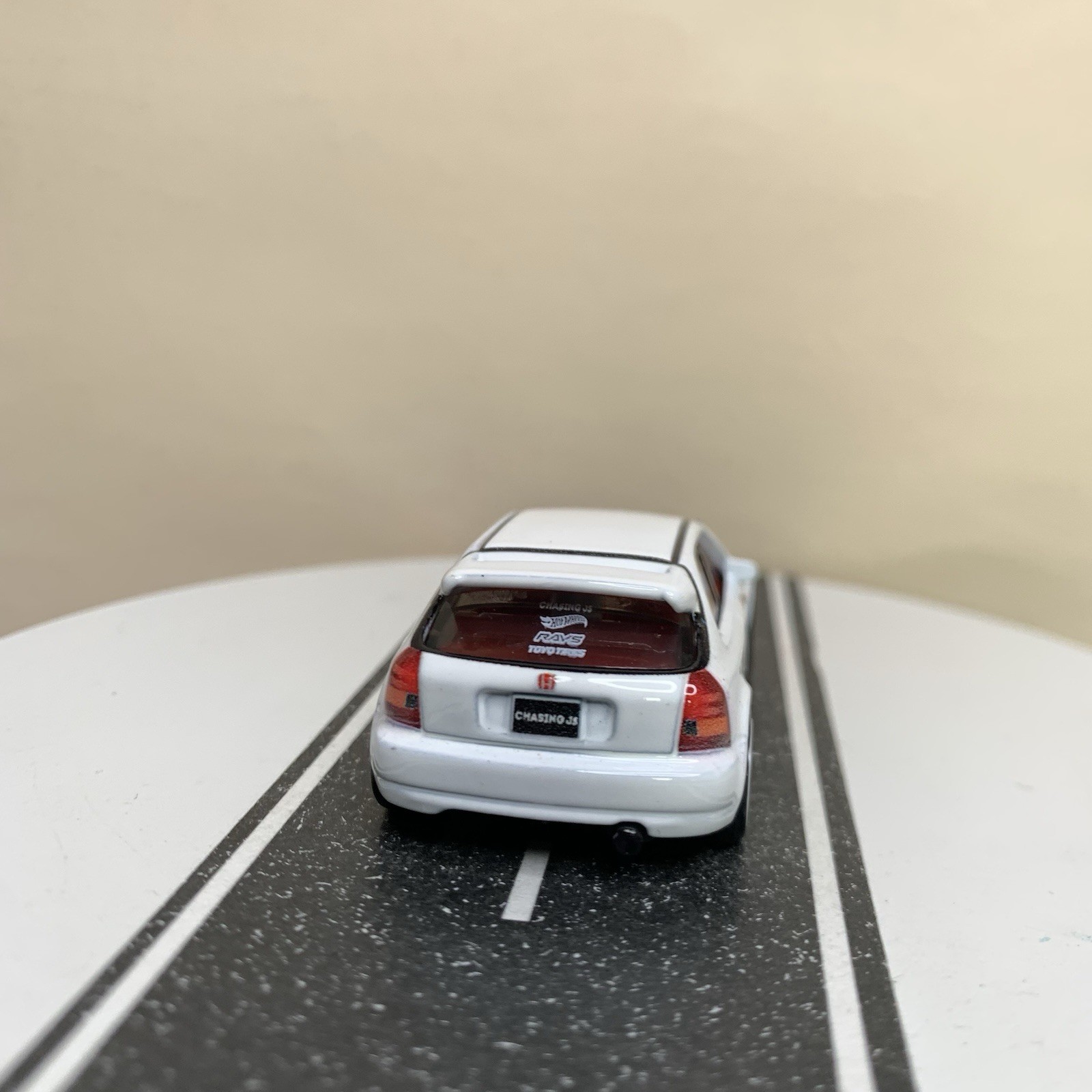 Hot Wheels Premium Boulevard #73 ’99 Honda Civic Type R EK9 Hatch White 1:64 NM